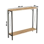 Masuta hol intrare Homs,80x25x80 cm,w0042 - imagine 3