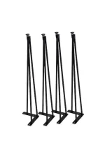 Set picioare masa metal, Homs ,negru,w0057 - imagine 3