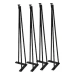 Set picioare masa metal, Homs ,negru,w0057 - imagine 4