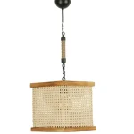 Lustra stil industrial lemn-metal,seria lx, homs,40056 - imagine 4