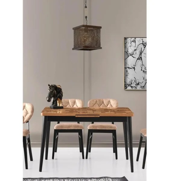 Lustra stil industrial lemn-metal,seria lx, homs,40057