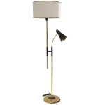 Lampadar cu abajur Homs,seria lx, 165 cm,40063 - imagine 2