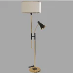Lampadar cu abajur Homs,seria lx, 165 cm,40063 - imagine 3