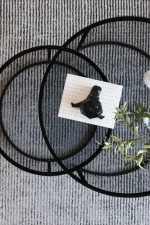 Set masuta de cafea sticla,Seria 440,Homs, 2 buc,0024 - imagine 10