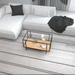 Masa de cafea Deco seria D-710, homs,90x50x45 cm ,0039 - imagine 4