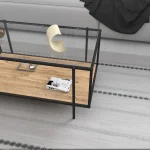 Masa de cafea Deco seria D-710, homs,90x50x45 cm ,0039 - imagine 5