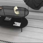 Masa de cafea Deco seria D-710, homs,90x50x45 cm ,0040 - imagine 3