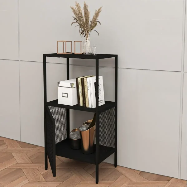 Consola raft cu capac Deco seria D-710, homs,80x30x45 cm ,0048