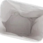 Coș de depozitare cu capac din bambus, elegant și practic, cu interior textil - imagine 4