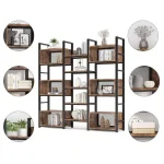 Biblioteca Venedic, homs,seria A-627,183x30x180 cm - imagine 3