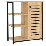 Biblioteca Benny consola culoare stejar 72 cm - imagine 3