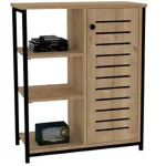 Biblioteca Benny consola culoare stejar 72 cm - imagine 5