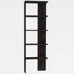 Biblioteca Evon culoare antracit 160 cm - imagine 5