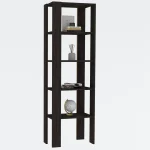 Biblioteca Polly culoare antracit 160cm - imagine 2