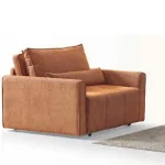 Fotoliu Extensibil Bej Deschis, Benisa, 137 x 97 cm - imagine 3