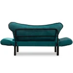 Canapea extensibila 2 locuri living 180X70 cm – stofa verde smarald – Chatto - imagine 5