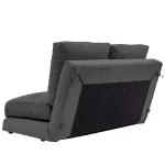 Canapea extensibila 2 locuri moderna,Taida,180X120 cm – stofa gri - imagine 6