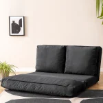 Canapea extensibila 2 locuri moderna,Taida,180X120 cm – stofa gri - imagine 9