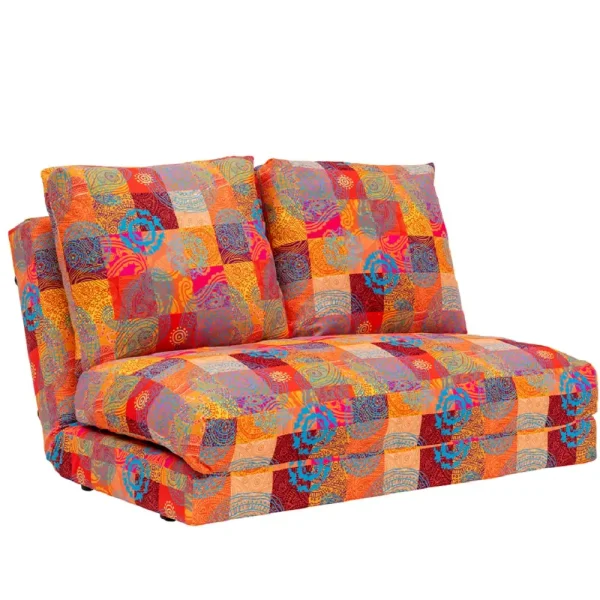 Canapea extensibila 2 locuri moderna,Taida,180X120 cm – stofa multicolor