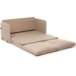 Canapea extensibila 2 locuri moderna, 200x148 cm – stofa bej – Saga - imagine 6