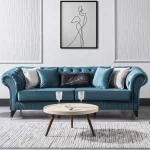 Set canapea Santano,canapea 3 locuri si 1 fotoliu - imagine 2