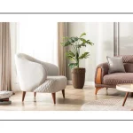 Set canapea cu 2 fotolii Venus, Living - imagine 5