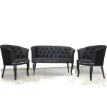 Fotoliu Milano, negru, picioare negru, Homs - imagine 13