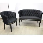 Fotoliu Milano, negru, picioare negru, Homs - imagine 9