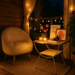 Noptiera tip masuta gold homs,20463 - imagine 2