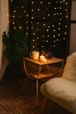 Noptiera tip masuta Gold Homs,20465 - imagine 2