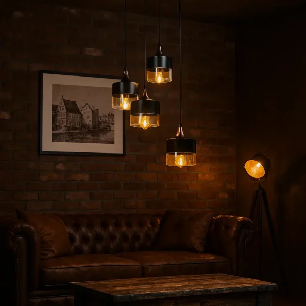 Lustra auriu-negru, homs ro,40030