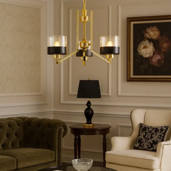 Lustra auriu-negru, homs ro,40034