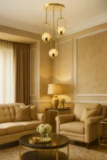 Lustra pendul cu 3 globuri homs ro,40023