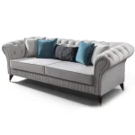 Set canapea Santano,canapea 3 locuri si 1 fotoliu - imagine 3