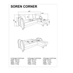 Coltar extensibil Soren Homs - imagine 3