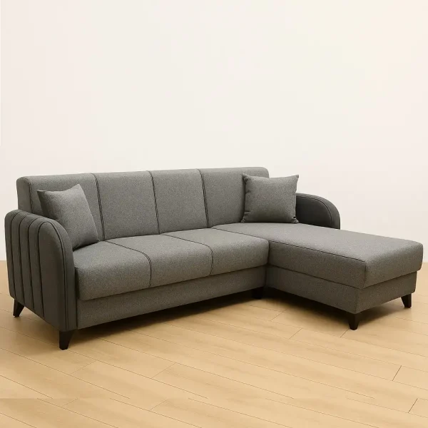 Coltar extensibil cu lada Soren Homs,gri