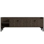 Comoda televizor Dia pentru living culoare antracit 150 cm - imagine 3