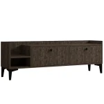 Comoda televizor Dia pentru living culoare antracit 150 cm - imagine 4