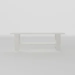 Comoda tv Homs 125x 30 x 40 cm Alb - imagine 10