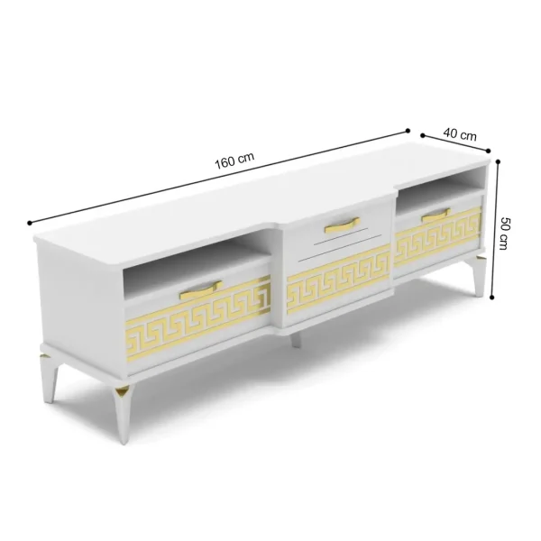 Comoda televizor Luisa, 160 cm