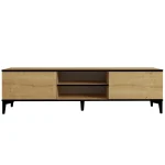 Comoda tv Dolores culoare oak 180 cm - imagine 3