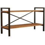 Comoda tv cadru metal, Onix Homs, 120 x 60 x 35 cm - imagine 4