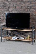 Comoda tv cadru metal, Onix Homs, 120 x 60 x 35 cm