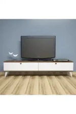 Comoda TV, Paris Homs, nuc/alb, 35 x 160 x 25 cm, PAL - imagine 2