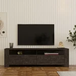 Comoda tv Combe culoare antracit 140 cm - imagine 3