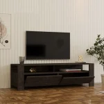 Comoda tv Combe culoare antracit 140 cm - imagine 2