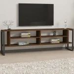 Comoda tv Cupe culoare antracit 160 cm - imagine 5