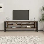 Comoda tv Cupe culoare antracit 160 cm - imagine 8