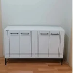 Consola si comoda Rosella alb 120 cm - imagine 6