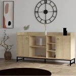 Consola Anita hol culoare stejar 160 cm - imagine 6